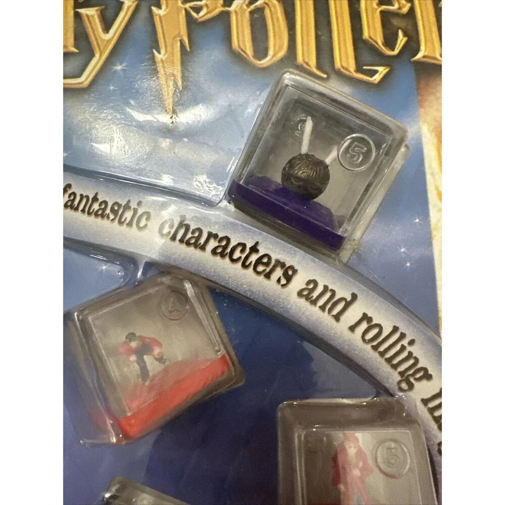 Vtg Harry Potter Dicers Toy Collectible Dice Game Starter Set Mattel Games New